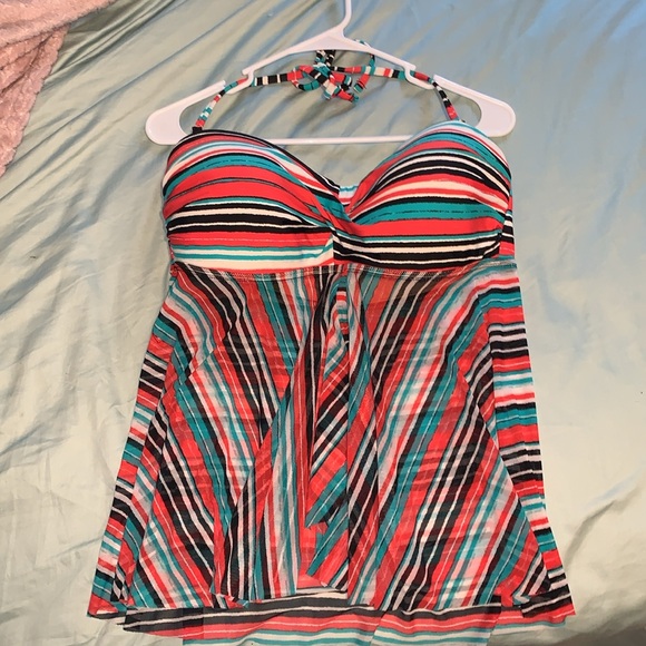 XL Merona Convertible Halter Tankini - Picture 4 of 7